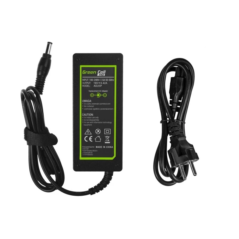 Grün Cell AD25P Netzteil/Wechselrichter Indoor 65 W Schwarz
