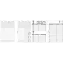 Bind-Kalendereinlage A5 2024 B550325 – Monatsplaner-Seiten für A5-Bindersysteme