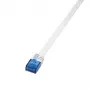 Logilink SlimLine - Patchkabel - RJ-45 (M) - RJ-45 (M) - 50 cm - UTP - CAT 6 - Weiß (CF2021U)