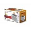 Esperanza EKT002 Ciabatta Toaster, 2 Schlitze, 600 W, Weiß