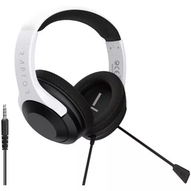 Raptor Headset Playstation 5 H300 Weiß 3,5-mm-Klinke