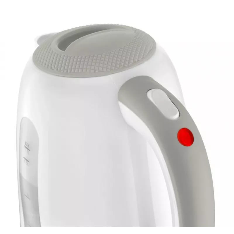 Concept RK2335 elektrischer Wasserkocher 1,7 l 2200 W Grau, Weiß