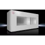 Elektrogehäuse Rittal 1610.000 — Polycarbonat-Abdeckung, Stahlunterteil, IP65, 400×155×200 mm