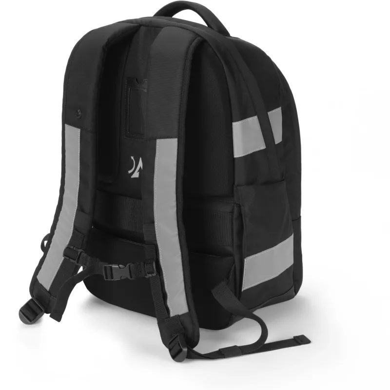 DICOTA Hi-Vis V2 Backpack Rucksack Schwarz 320x220x455mm PET TPU