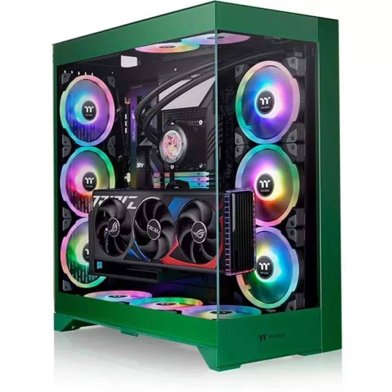 PC-Gehäuse Thermaltake CTE E660 MX Midi Tower Grün
