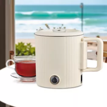 Elektrischer Wasserkocher Maestro MR-009 0,8 L 600 W Reisetopf, beige