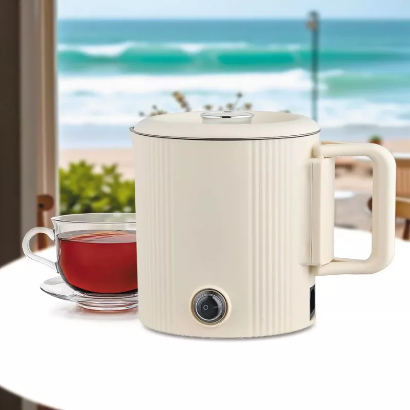 Elektrischer Wasserkocher Maestro MR-009 0,8 L 600 W Reisetopf, beige