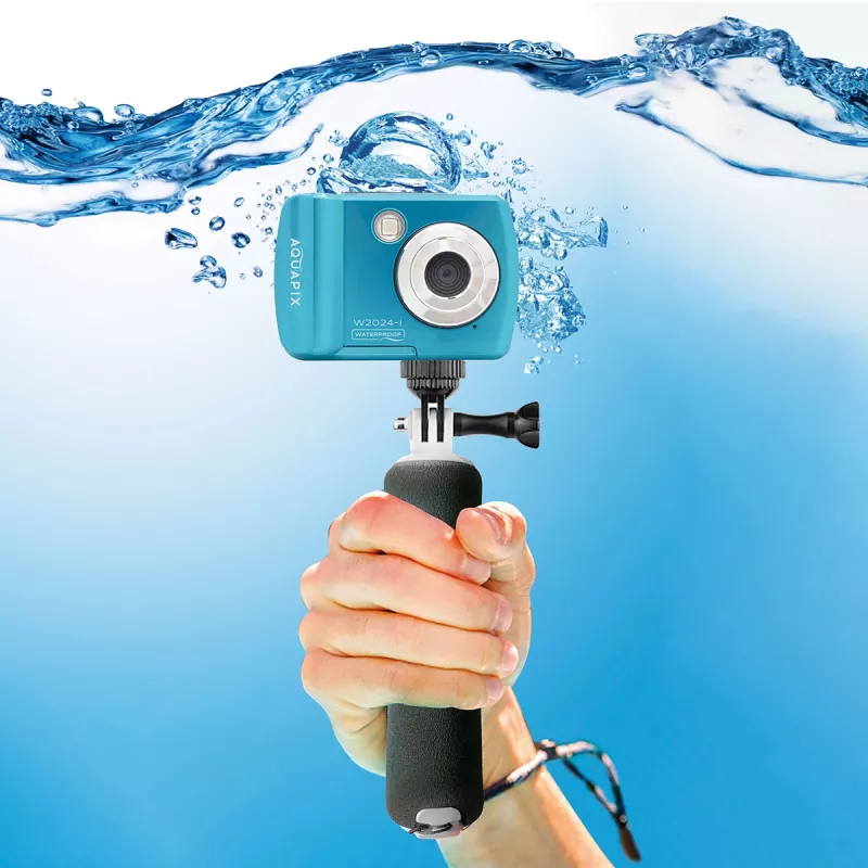 Schwimmgriff EASYPIX Aquapix 55111 wasserdichter Handgriff für Action-Kameras