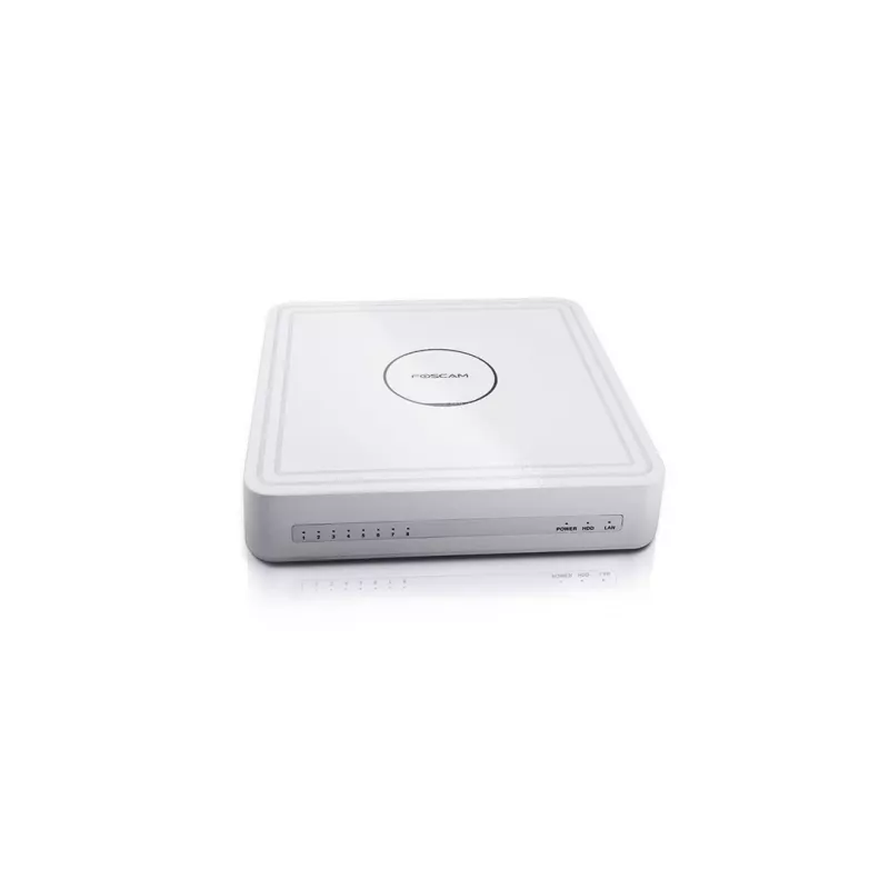 Foscam FN8108H 8-Kanal-Netzwerk-Videorekorder 5 MP, weiß