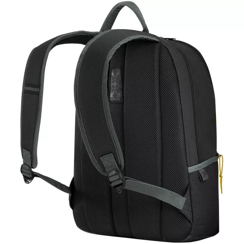 WENGER Next 23 Trayl 39,62 cm 15,6 Zoll Laptop-Rucksack mit Tablet-Fach Gravity Schwarz