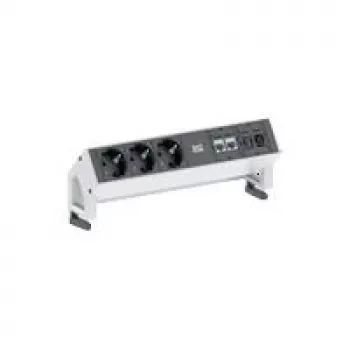Bachmann 902.302 Power Extension 1,5 m 3 AC-Ausgänge Weiß