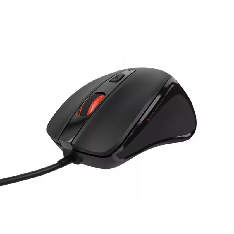 Kabelgebundene optische Maus NATEC NMY-2047 USB Typ-A, 4000 DPI, 6 Tasten, rechtshändig, Hintergrundbeleuchtung