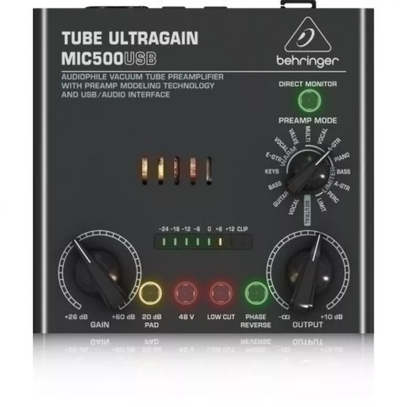 Behringer MIC500USB Audio-Vorverstärker