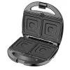 Adler AD 3040 Sandwichmaker 1200 W Schwarz, Grau