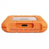 Externe Festplatte LaCie STND1000400 1 TB USB Typ-C 3.2 Gen 1 Grau Orange