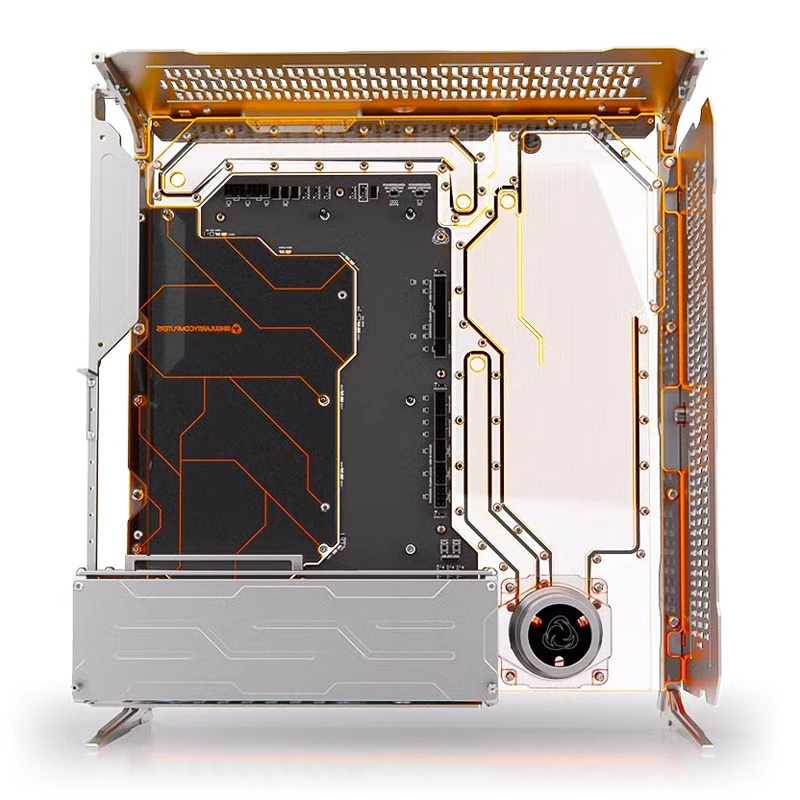 Computergehäuse Triton Spectre Integra-M Elite von Singularity Computers – silber