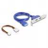 DeLOCK Schnittstellenkarten/-adapter 61065 Intern USB 3.2 Gen 1 M.2 Stecker