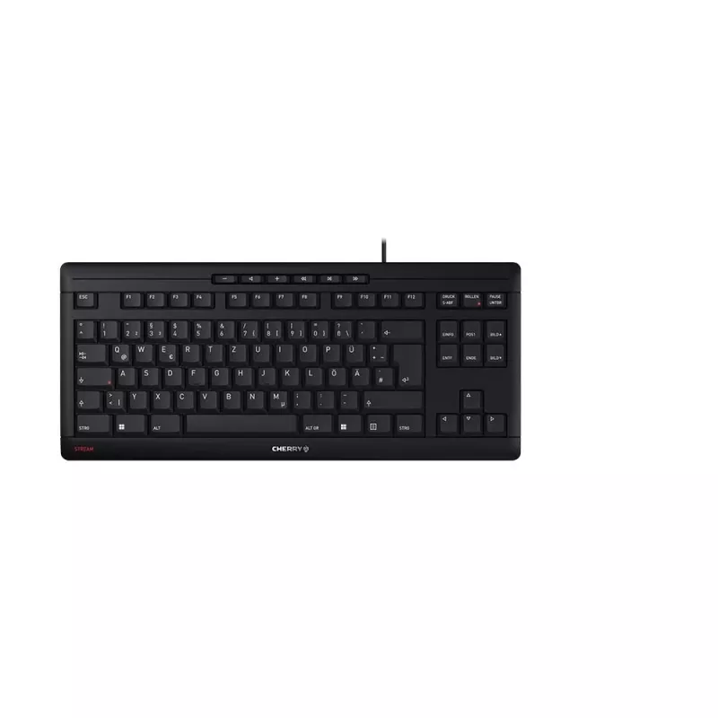 CHERRY STREAM TKL Tastatur Universal USB QWERTZ Deutsch Schwarz