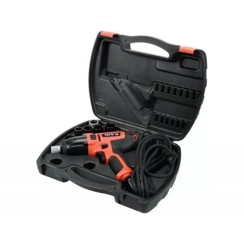 Yato YT-82020 Schlagschrauber 1/4 inch 3300 U/min 450 N⋅m Schwarz, Rot 450 W