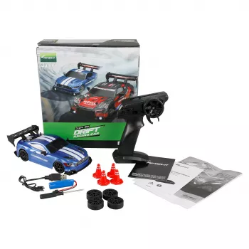 Drift RC Auto Amewi 21111, Elektrisch 1:24, Li-Ion 500 mAh, für Alter 8+
