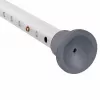 Runder Duschhocker aus Aluminium