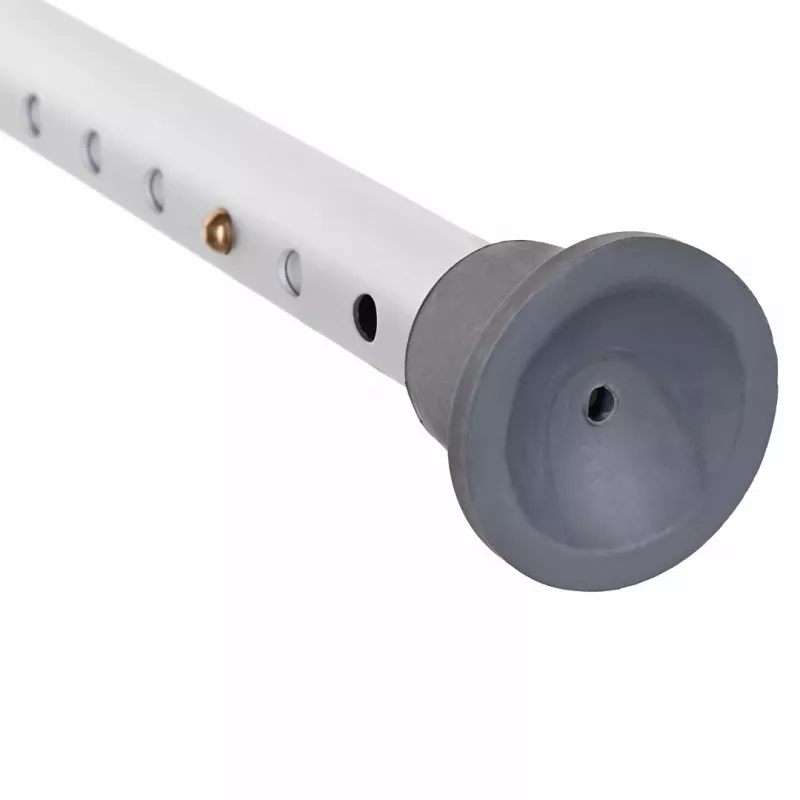 Runder Duschhocker aus Aluminium
