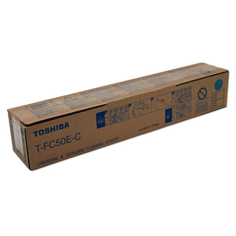 Toshiba 6AJ00000113/T-FC50E-C Toner Cyan. 33.6K Seiten für Toshiba E-St
