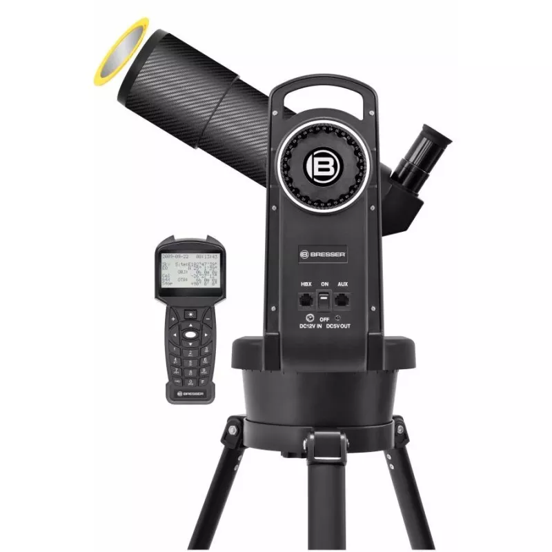 Refraktor-Teleskop Bresser Optics Automatik 80/400 Goto Schwarz
