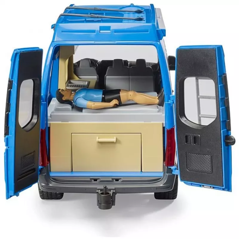 BRUDER Camper MB Sprinter 02684 mit Fahrer – Modellfahrzeug im Maßstab