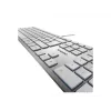 Tastatur CHERRY KC 6000 schlank Universal USB QWERTZ Deutsch Silber