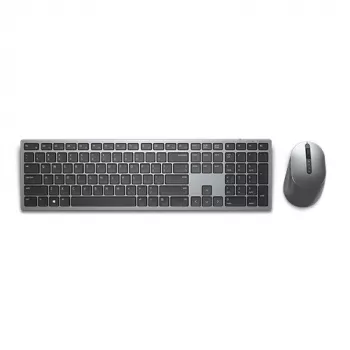 Kabelloses Tastatur-Maus-Set Dell KM7321W Titan Grau mit Batterien im Lieferumfang