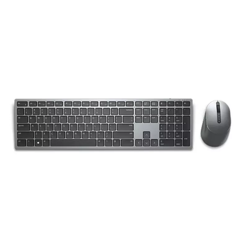 Kabelloses Tastatur-Maus-Set Dell KM7321W Titan Grau mit Batterien im Lieferumfang