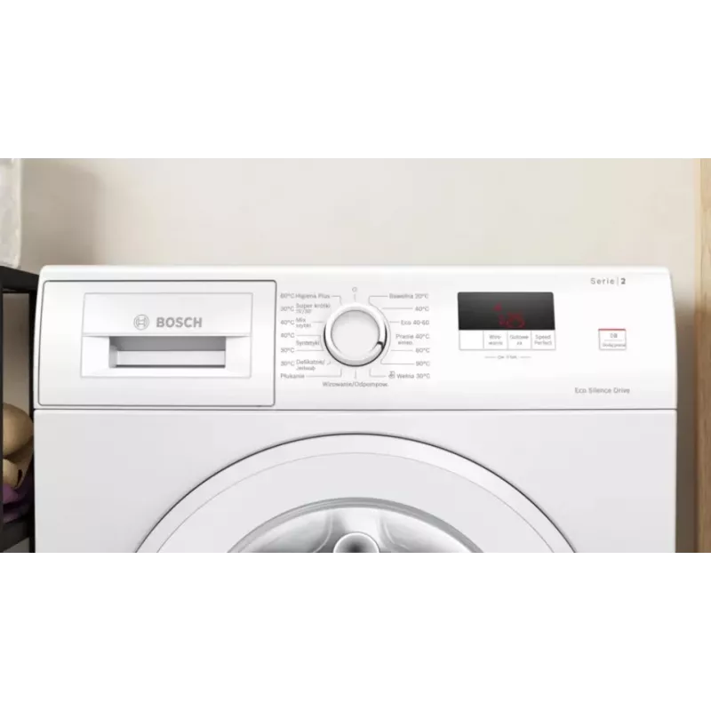 Frontlader-Waschmaschine Bosch WGE02201PL — 8 kg, 1200 U/min, 55 l Trommel, LED-Anzeige, Inverter