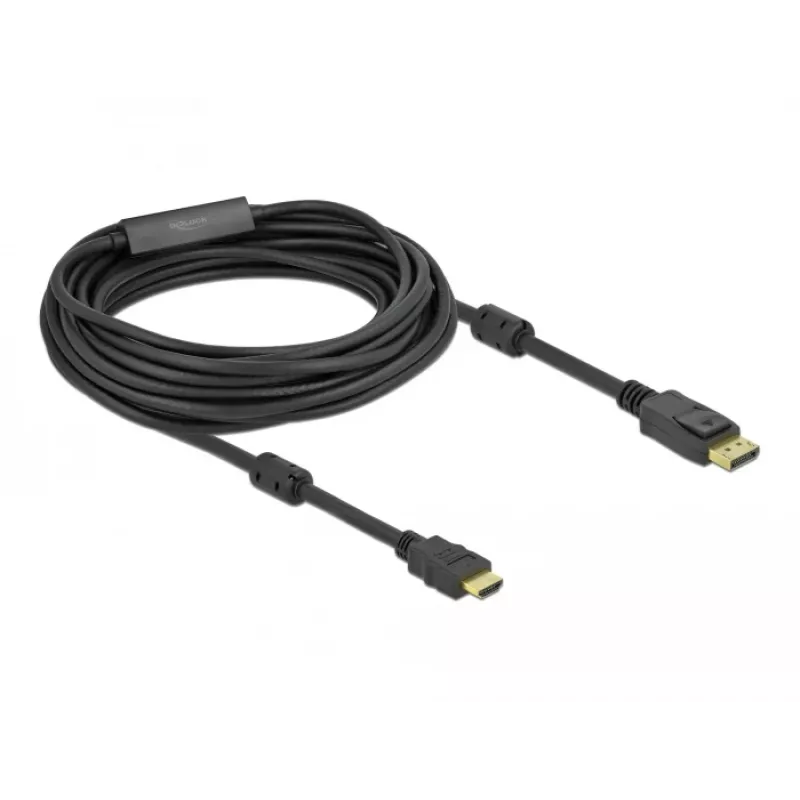 Aktives DisplayPort-auf-HDMI-Kabel DeLOCK 85960 10 m 4K 60 Hz