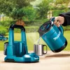 Akkubetriebener Wasserkocher DKT360Z, 36 Volt (2x 18 Volt) (Blau/Schwarz, ohne Akku und Ladegerät, 0,8 Liter)
