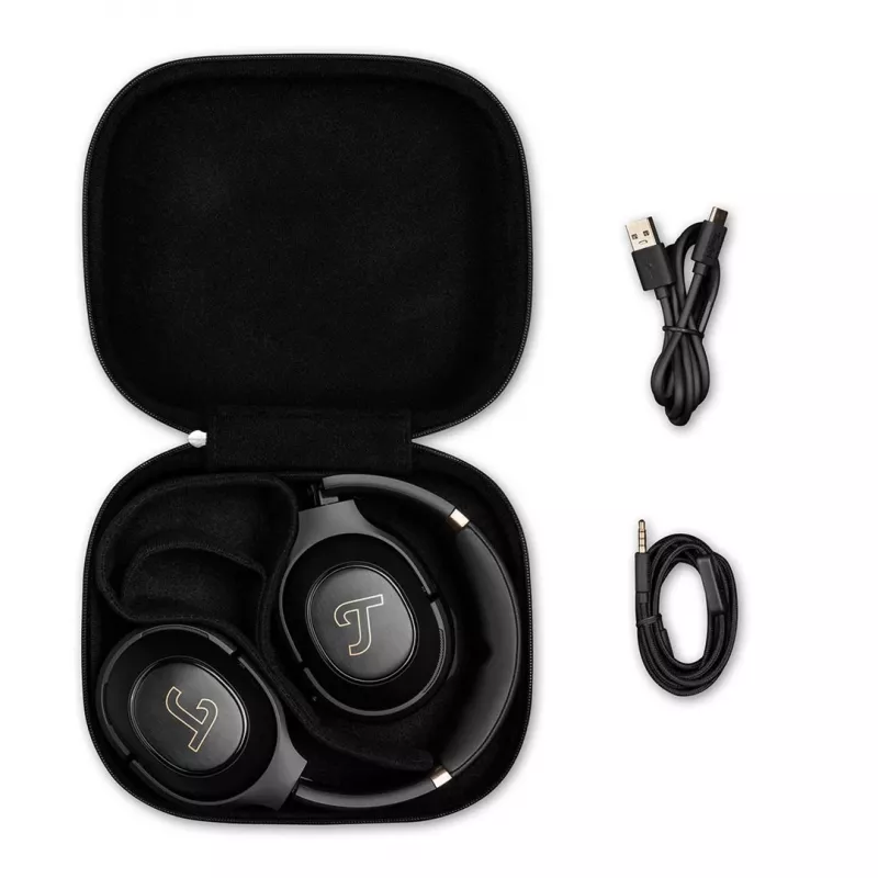 Teufel REAL Blau PRO Headset Kabellos Kopfbügel Gaming Bluetooth Schwarz