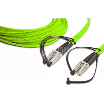 Lightwin LDP-50 LC-LC 0.5 OM5 Glasfaserkabel 0,5 m Gelb (LDP-50 LC-LC 0.5 OM5)