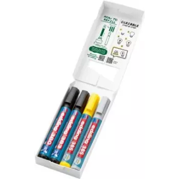 Flipchart-Marker Edding 385/380/383 sortierte Farben 1,0–5,0 mm Strichstärken