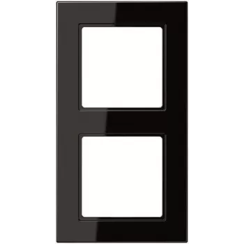 Jung Rahmen 2-fach horizontal/vertikal A 5582 BF SW (A5582BFSW)