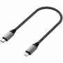 Satechi ST-TCL10M USB-Kabel 0,25 m USB-C USB-C/Lightning Schwarz Grau