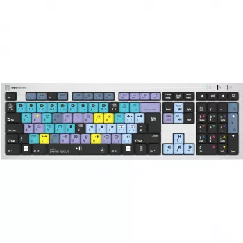 Logickeyboard LKB-RESC-AJPU-UK Tastatur Büro USB QWERTY Englisch