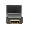 Tripp Eaton Tripp Lite Series USB-C auf USB Typ C Adapter Konverter Rechtwinklig M/F 10Gbps 3A - USB-Adapter - 24 Pin USB-C (M)