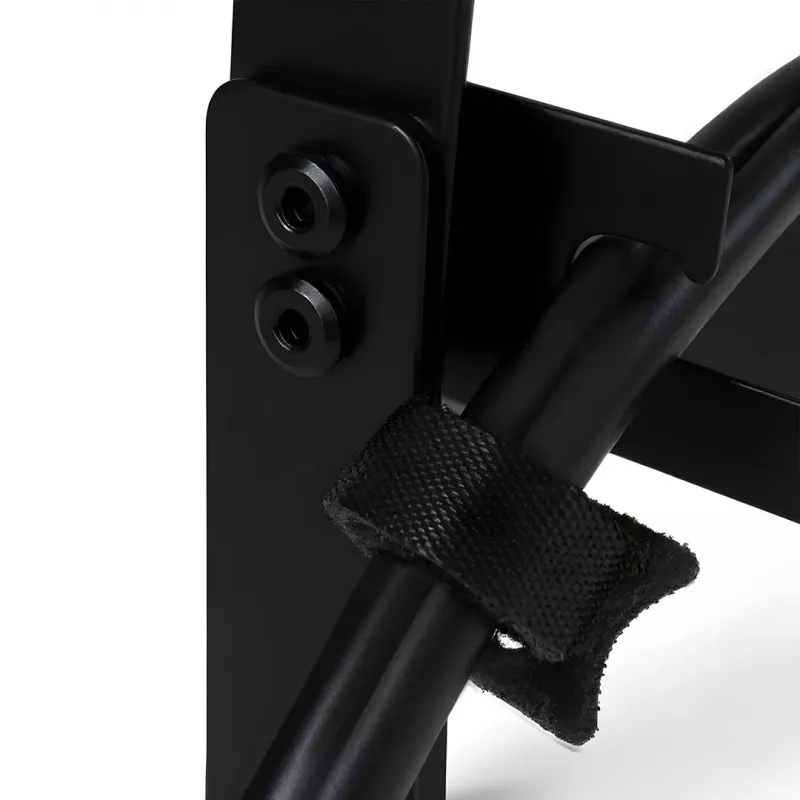 Untertisch-Kabelorganizer MACLEAN MC-105 B, Stahl, verstellbar, passend für Tischstärken von 0,5–50 mm, max. Belastung 5 kg, schwarz
