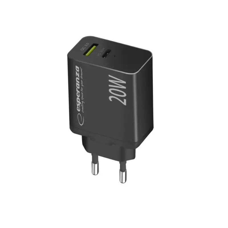 Esperanza EZC105K Netzteil 20W Schwarz