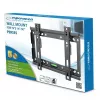 TV-Wandhalterung Esperanza PERSES für 35,6–127 cm (14 Zoll–50 Zoll) Bildschirme, VESA 75x75–200x200, max. 25 kg, schwarz