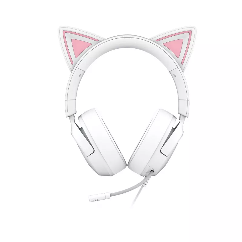 Headset Razer Kraken Kitty V3 X — Gaming-Headset mit RGB-Beleuchtung, leichtem Design, eingebautem Mikrofon