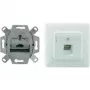 Netzwerk-Steckdose RJ-45 Rutenbeck 138112030 Weiß