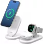 Kabelloser Ladeständer ALOGIC PACKAWAY 3IN1 QI2 Weiß 10W Schnellladung