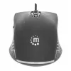 Manhattan Gaming-Maus mit LEDs, kabelgebunden, sieben Tasten, Scrollrad, 7200 dpi, Schwarz mit LED-Beleuchtung, drei Jahre Garantie
