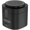 Canyon 4-in-1 Wireless Charging Stand, 30W max, Größe: 70x70x70,3 mm, Gewicht: 414 g, mit 65W Ladegerät und 1 m Kabel, schwarz